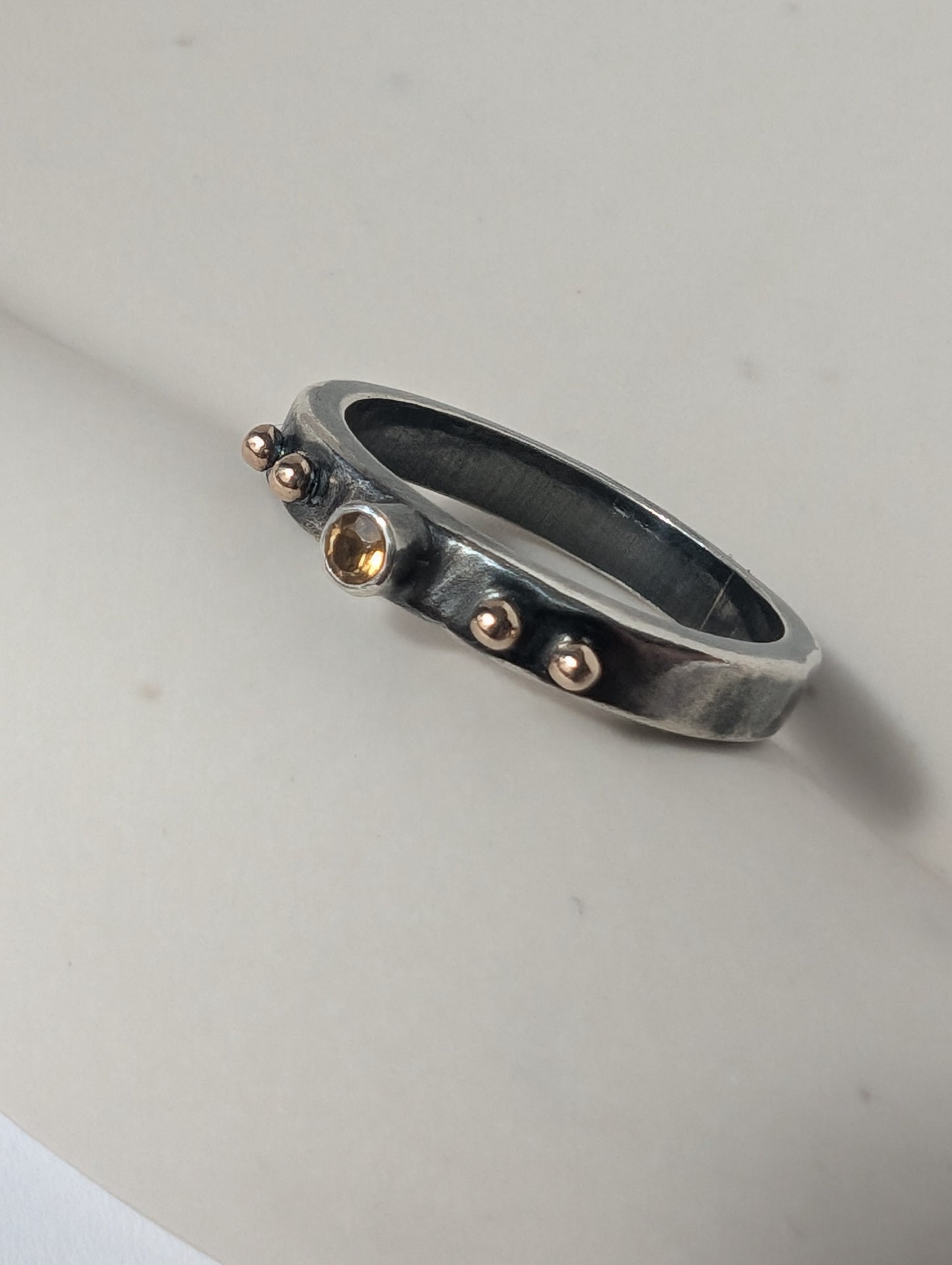 Citrine ring