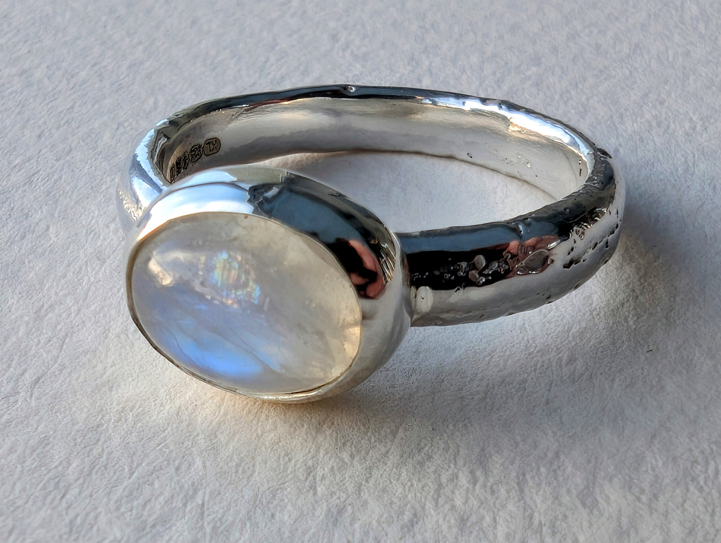 Moonstone ring