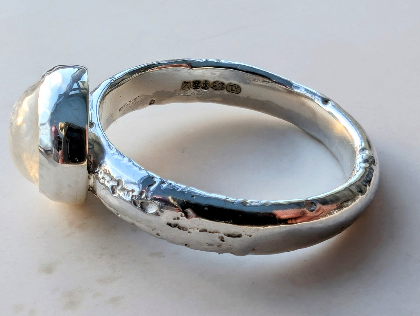 Moonstone ring