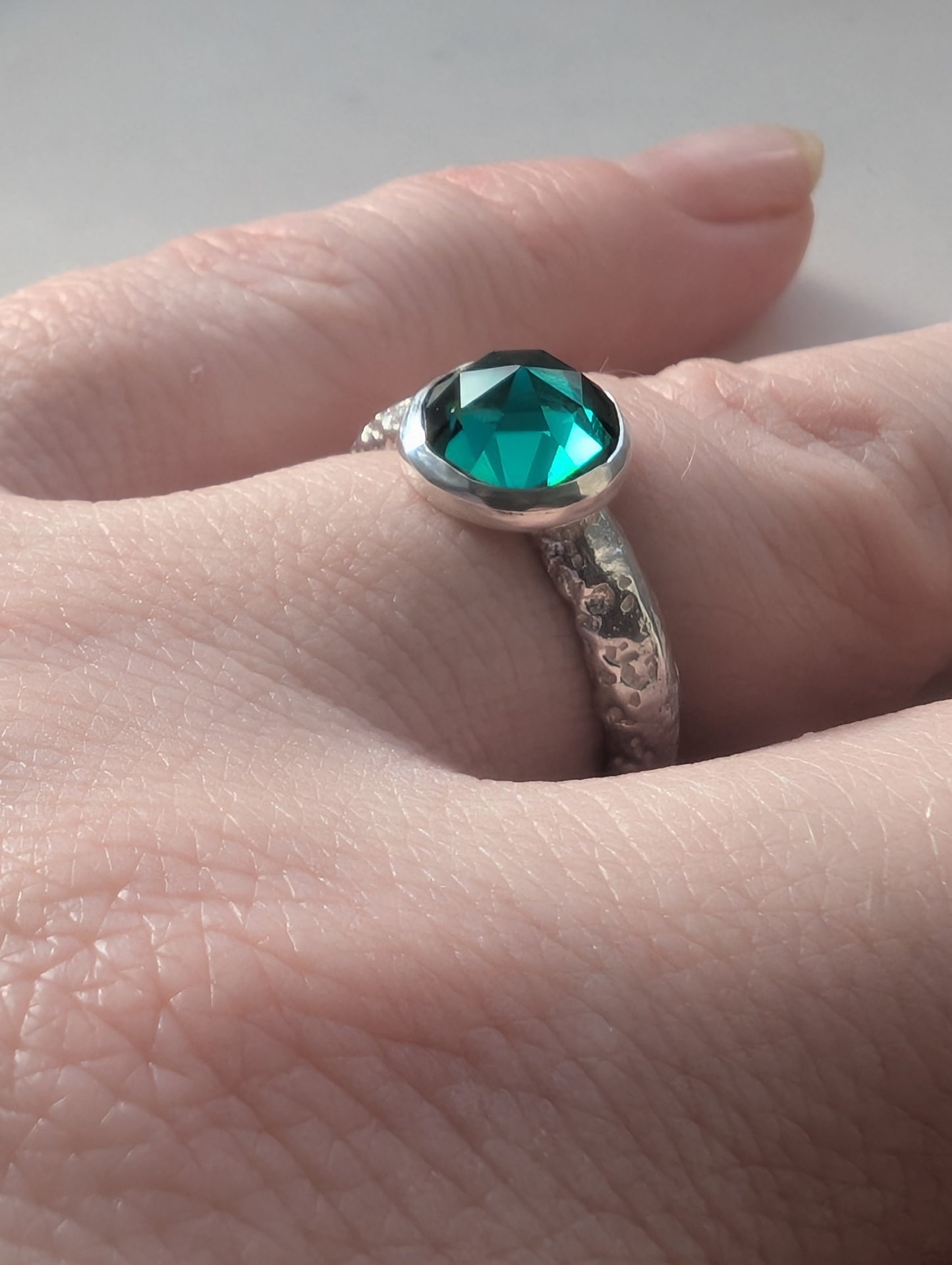 Sea glass ring
